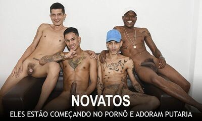 Novatos – Joker, Jorginho, Will Bravo e Lucas Gancho